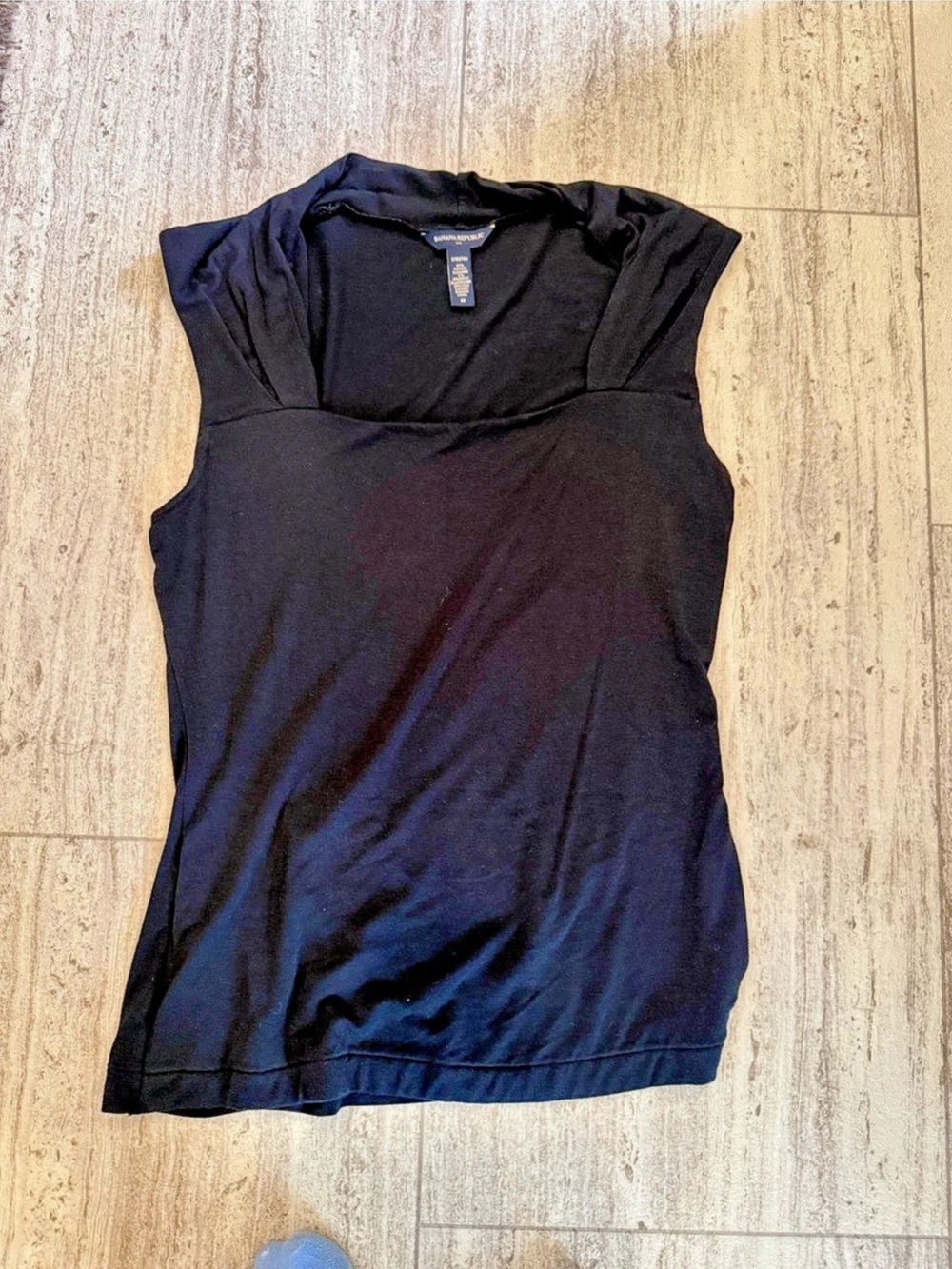 Banana Republic Black Short Sleeve Top Like New